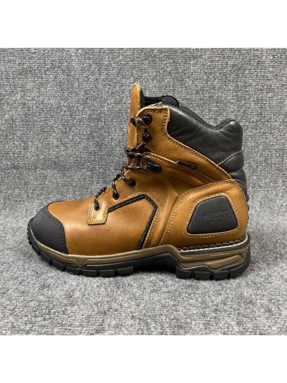 Red Wing Boots Mens 9D Sample Not For Resale Brown Nubuck 6" Waterproof Vibram - Picture 7 of 16